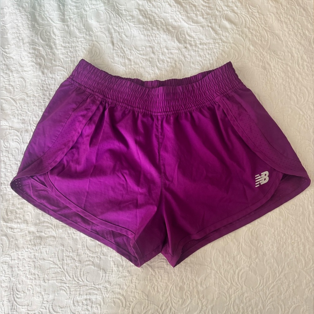 New Balance Women's Magenta Running Shorts